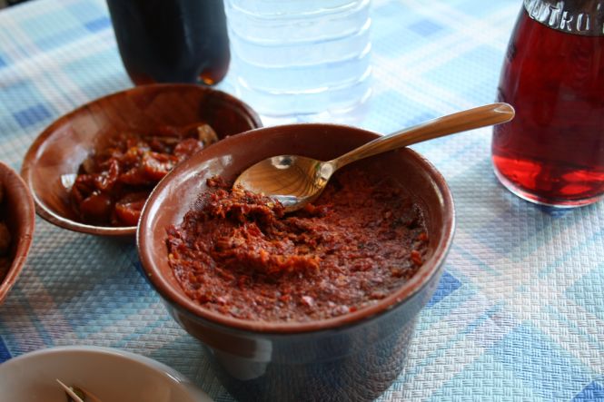 Nduja, a spreadable pork sausage from the region of Calabria. Image by Cirimbillo, licensed under CC BY-SA 3.0