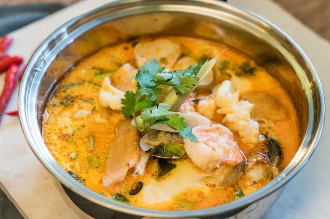 Fish molee, traditional Indian food. Image by topntp26, from Freepik