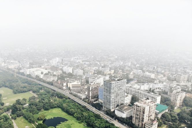 A cloudy cityscape of Kolkata. Photo by Rahul Chakraborty on Unsplash 