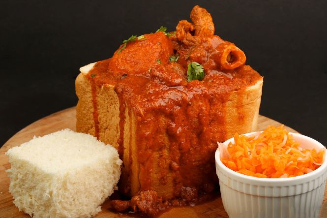 Bunny chow. Photo from Goodies Restaurant, Dubai. Source: https://www.facebook.com/Goodiesrest