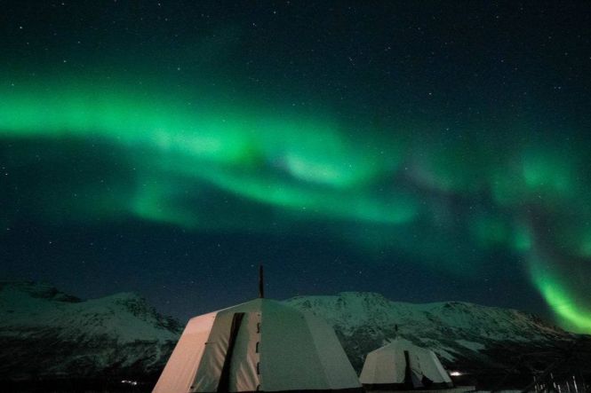 Troms&oslash;, Norway. Photo from https://www.facebook.com/VisitTromso